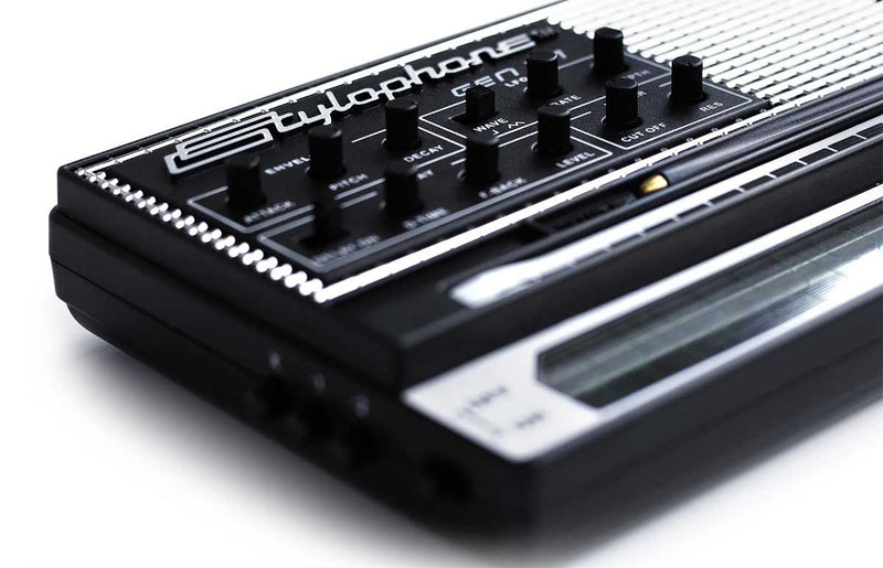 STYLOPHONE GEN X-1 Portable Analog Synthesizer: with Built-in Speaker, Keyboard and Soundstrip, LFO, Low pass filter, Envelope, Sub-octaves & Delay