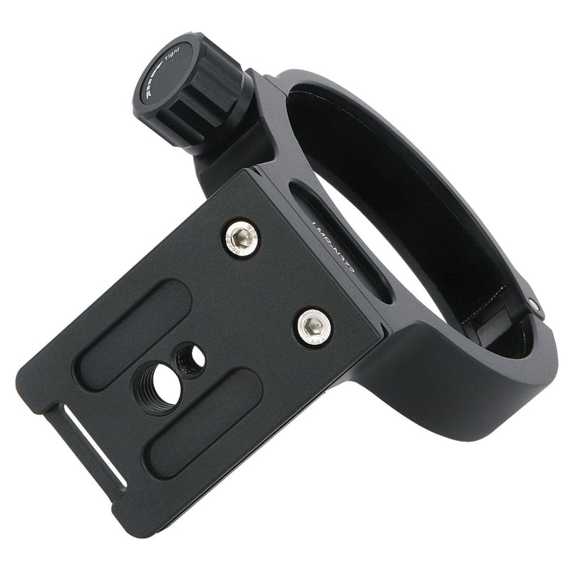 [AUSTRALIA] - Haoge LMR-N372 Lens Collar Replacement Foot Tripod Mount Ring for Nikon AF-S NIKKOR 70-200mm f/4G ED VR and AF-S 300mm F/4E PF ED VR Lens Built-in Arca Type Quick Release Plate Replace Nikon RT-1 