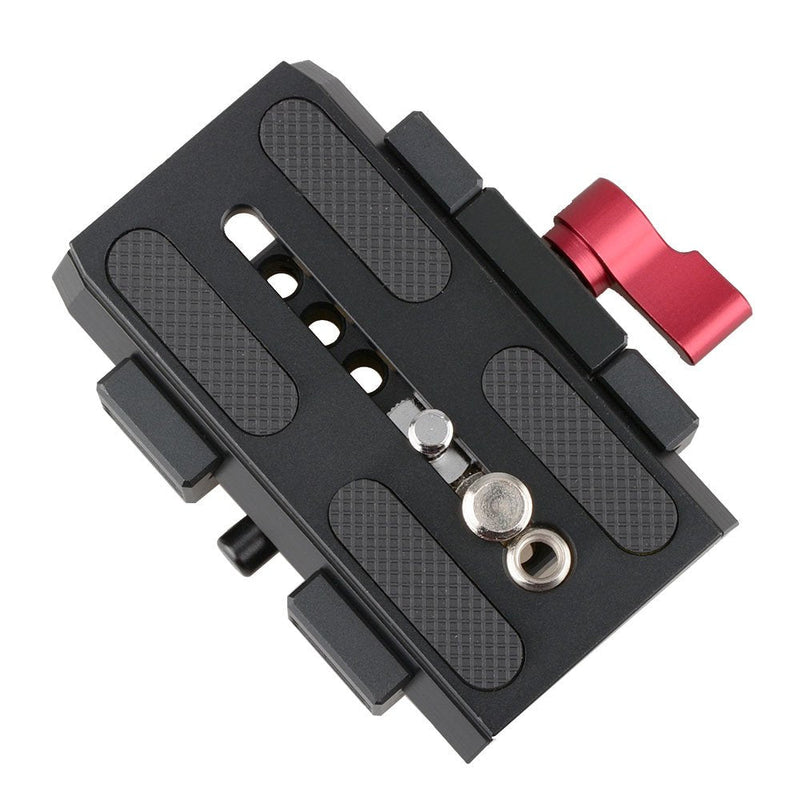CAMVATE Quick Release Base Plate Compatible with Manfrotto 501/ 504/ 577/701 Tripod Standard Accessory