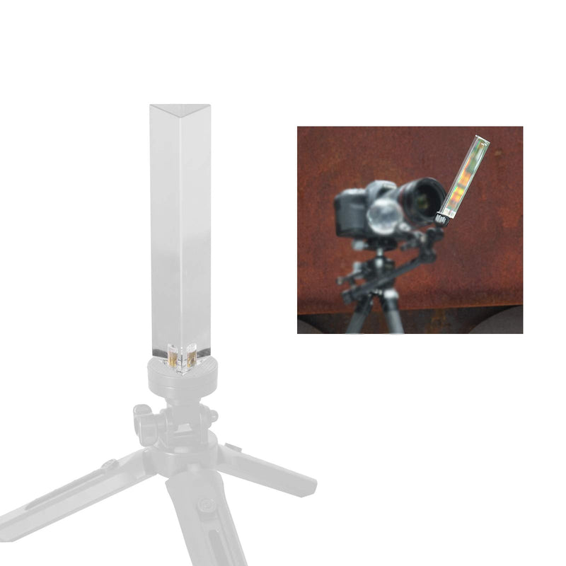[AUSTRALIA] - Selens Photo Photography Triangular Prism with Female 1/4 Inch, Professional Optical Glass Create Light Rainbow Effect for Camera Lens, for Photographer 