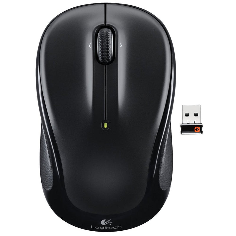 Logitech M325 Wireless Mouse for Web Scrolling - Black