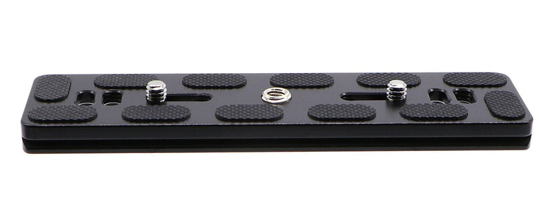 HITHUT PU-150 150mm Lengthened Universal Quick Release QR Plate Telephoto Lens Plate for Tripod Head Ballhead DSLR Camera, Arca-Swiss Compatible