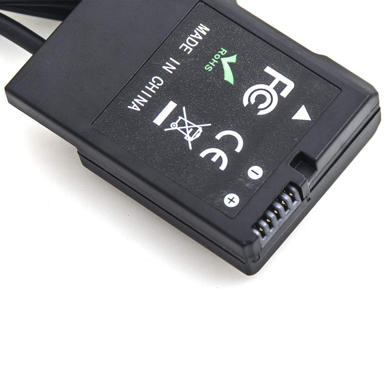Runshuangyu EP-5A Power Supply Connector EN-EL14 Dummy Battery Pack Adapter DC Coupler for Nikon D5600 D5500 D5100 D5200 D5300 D3200 D3100 D3300 D3400 D3500 DF P7800 P7700 Camera