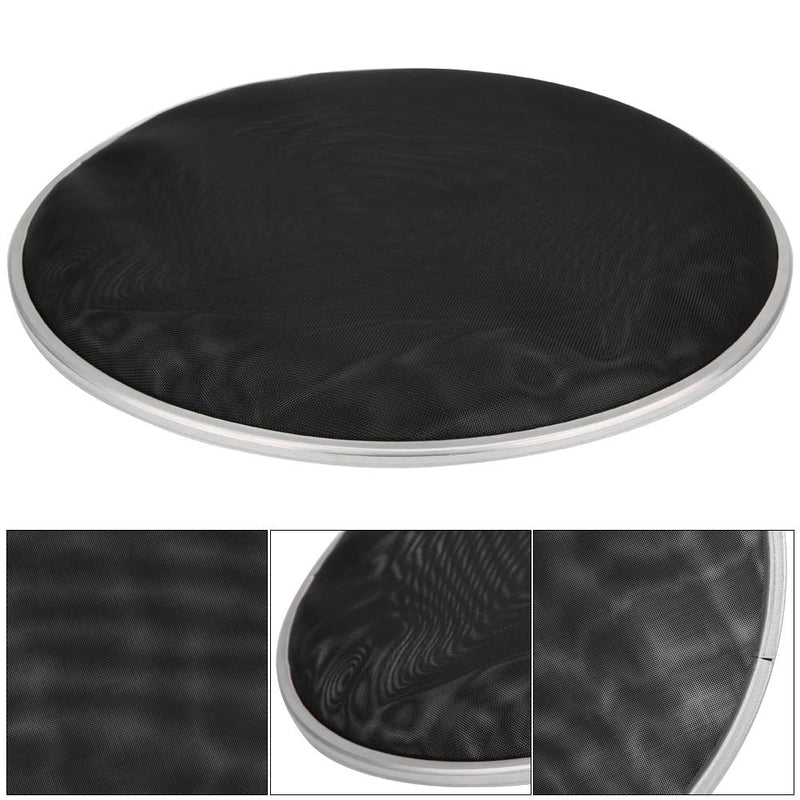 Mesh Drum Head 2Pcs 2ply Mesh Drum Head Silent Pad Skin Black 10inch Percussion Instrument Parts Black