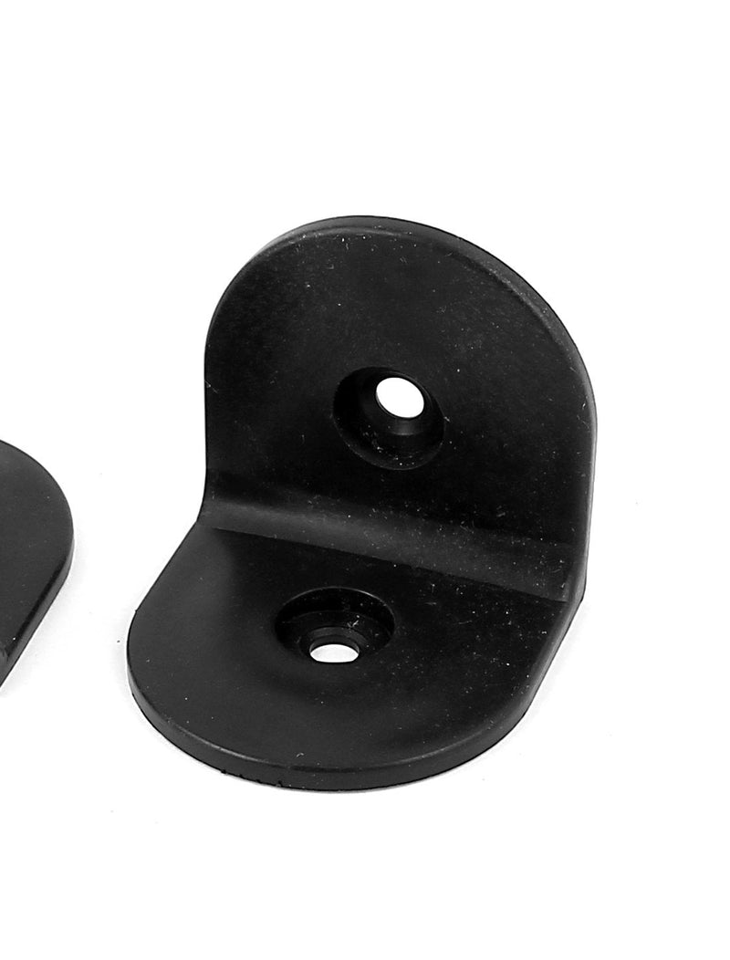 uxcell 50mmx50mm Plastic L Shaped Right Angle Corner Brace Brackets 8 Pcs