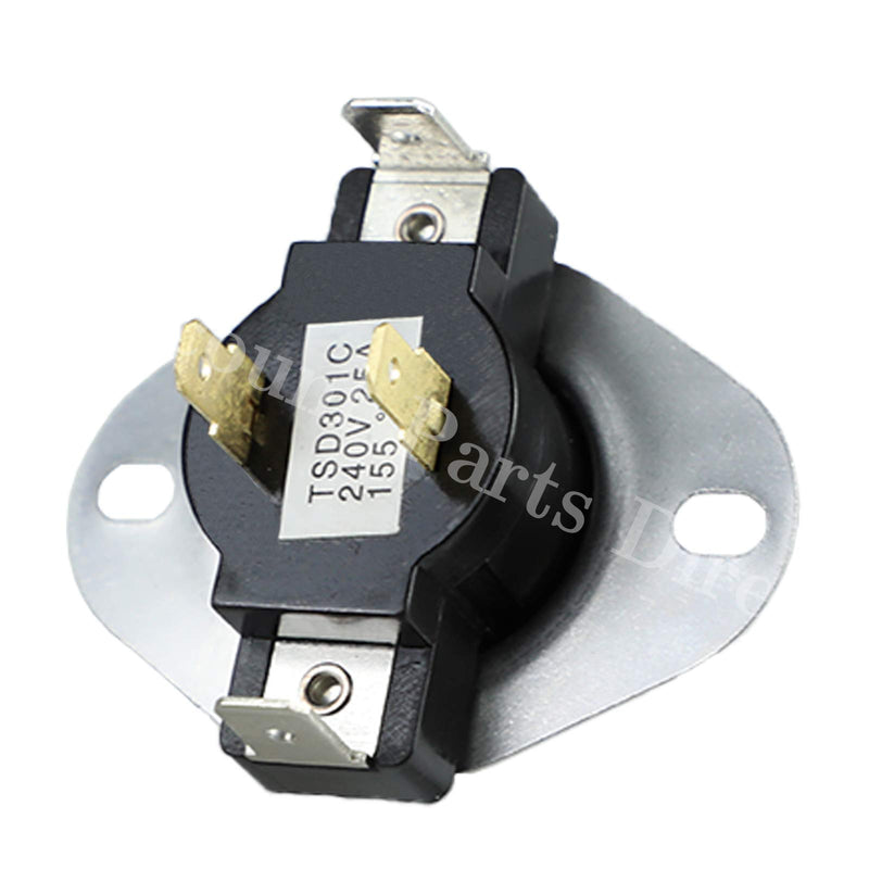 3387134 Dryer High Limit Thermostat Replacement Parts for Whirlpool Kenmore Maytag Dryer Replaces 306910, 3387134, 3387135, 3387139, WP3387134VP.