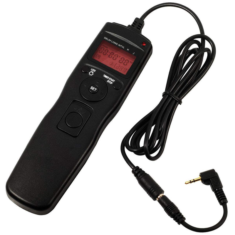 ABUYCS Timer Remote Control Shutter Release for Canon EOS 1500d 1300d 1200d 1100d 1000d 650d 600d 550d 500d 450d 400d 350d 300d 100d 60d 70d Digital DSLR Camera