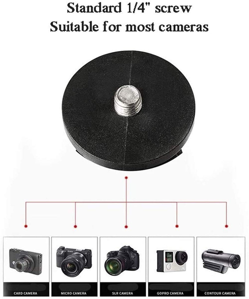 360°Motorcycle Rearview Mirror Stand for GoPro Camera Clamp Mount Holder Canon Hero10/9/8/7/6/5/4/3+ Action Cameras Accessory (Rearview Mirror)