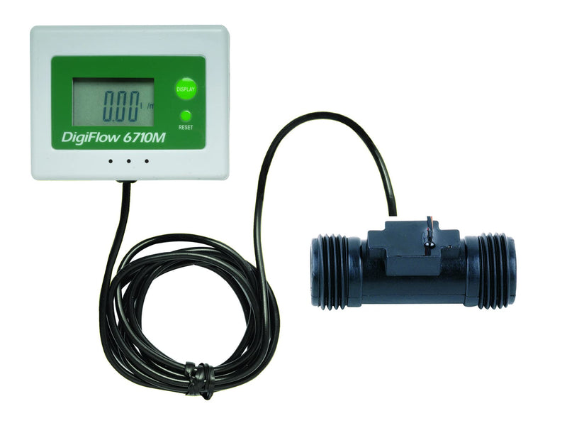Savant Flow Totalizer and Flow Rate Meter 3/4" NPT for Water Filter 6710M-66