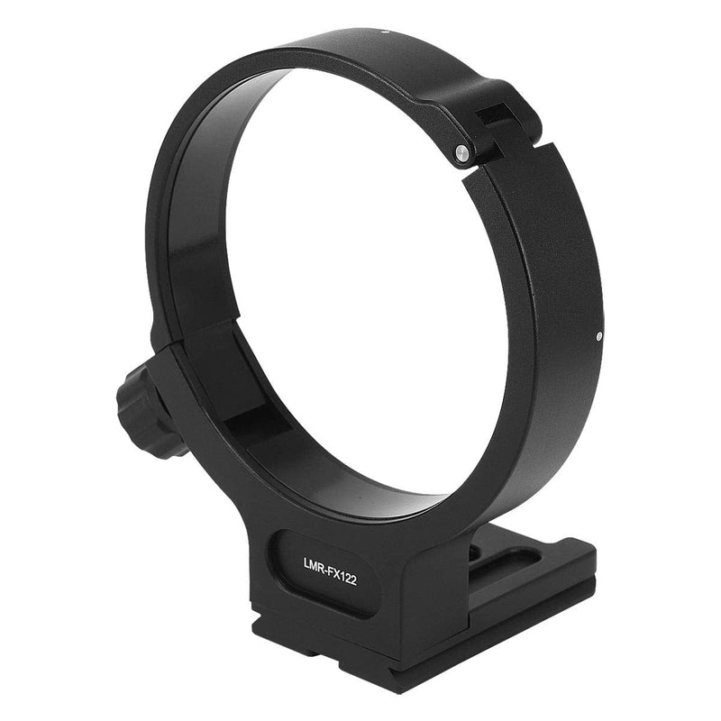 [AUSTRALIA] - Haoge LMR-FX122 Lens Collar Replacement Foot Tripod Mount Ring for Fujifilm Fuji Fujinon GF 250mm F4 R LM OIS WR and GF 100-200mm F5.6 R LM OIS WR Lens Built-in Arca Type Quick Release Plate 