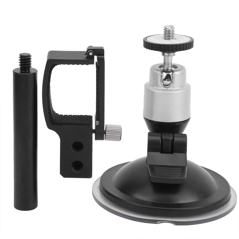 Camera Suction Mount, 3/8 & 1/4 Car Bracket Windshield Mount Bracket Suction Cup Holder, Camera Stand for DJI OSMO Pocket/Pocket 2 Camera