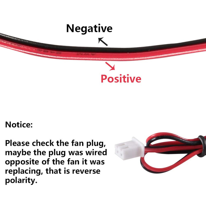 5015 Brushless Cooling Fan 4PCS 3D Printer Blower DC 12V Fans 50x50x15mm Fan for Hotend Extruder Heat Sinks with 2 Pin Terminal and Other Small Appliances Series Repair Replacement(12V 0.18A) 12V(5015)