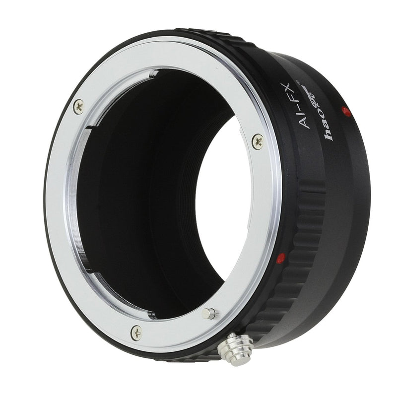 Haoge Lens Mount Adapter for Nikon Nikkor F Mount AI AI-S Lens to Fujifilm Fuji X FX mount Camera as X-A3 X-A5 X-A10 X-A20 X-E1 X-E2 X-E2s X-E3 X-H1 X-M1 X-Pro1 X-Pro2 X-T1 X-T2 X-T3 X-T10 X-T20 X-T30