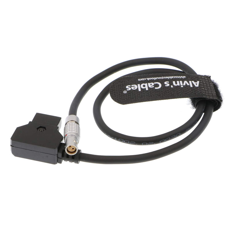 Alvin’s Cables 2 Pin Female to D-tap Power Cable for Red Komodo Camera Straight 2pin Female