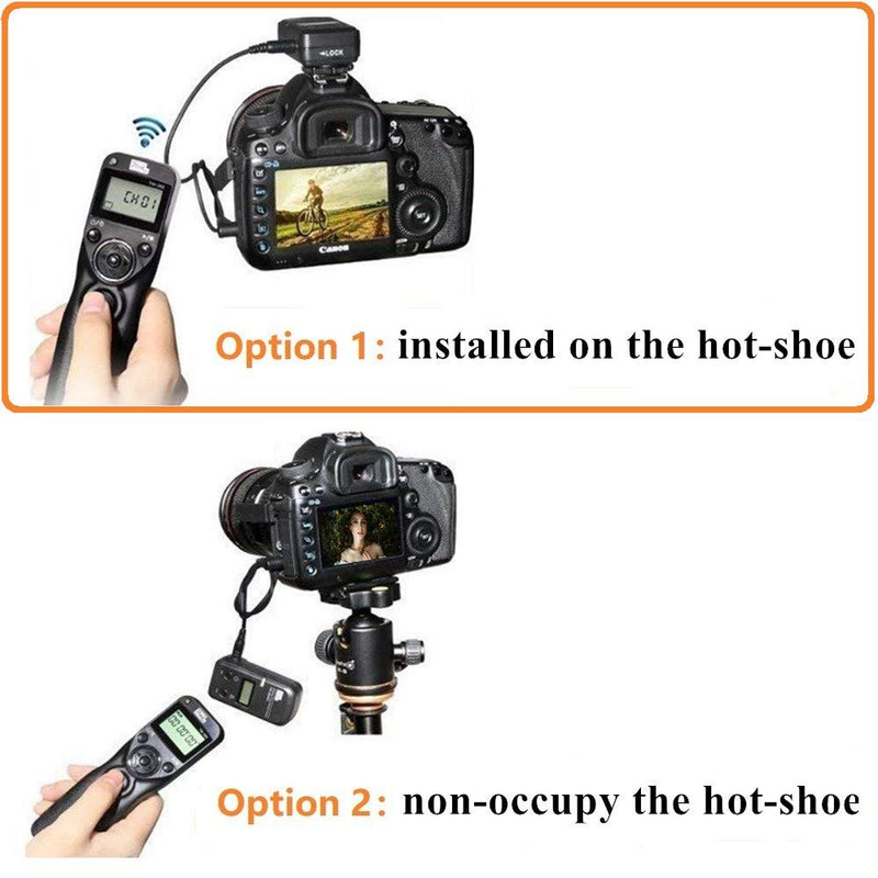 Pixel Timer Shutter Release Remote Control TW283-DC2 Remote Release for Nikon D5600 D3100 D3200 D3300 D5000 D5100 D5200 D5300 D5500 D90 D7000 D7100 D7200 D600 D610 D750 TW-DC2 Nikon