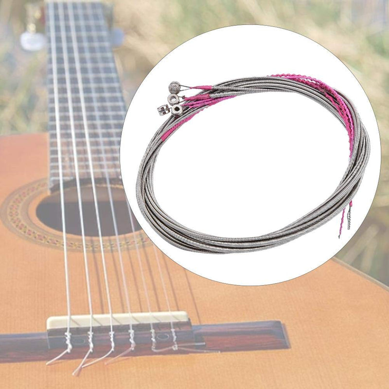 4Pcs Electric Guitar Strings, Electric Bass Strings Bass Guitar Steel Strings Musical Instrument Supplies - Silver