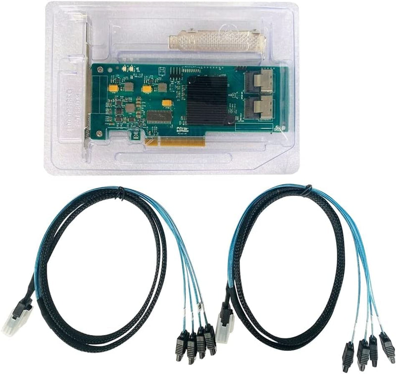 [AUSTRALIA] - SXTAIGOOD 6Gbps SAS HBA LSI 9201-8i 9211-8i P20 IT Mode ZFS FreeNAS unRAID+2*SFF-8087 