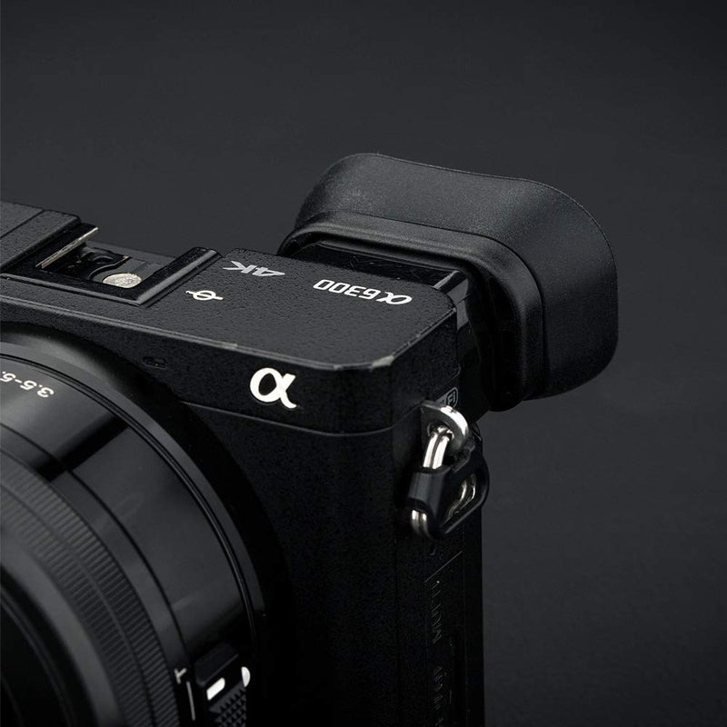 [AUSTRALIA] - Soft Silicon Camera Viewfinder Eyecup Eyepiece Eyeshade for Sony A6000 A6100 A6300 Eye Cup Protector Replaces Sony FDA-EP10 for A6000 A6100 A6300 