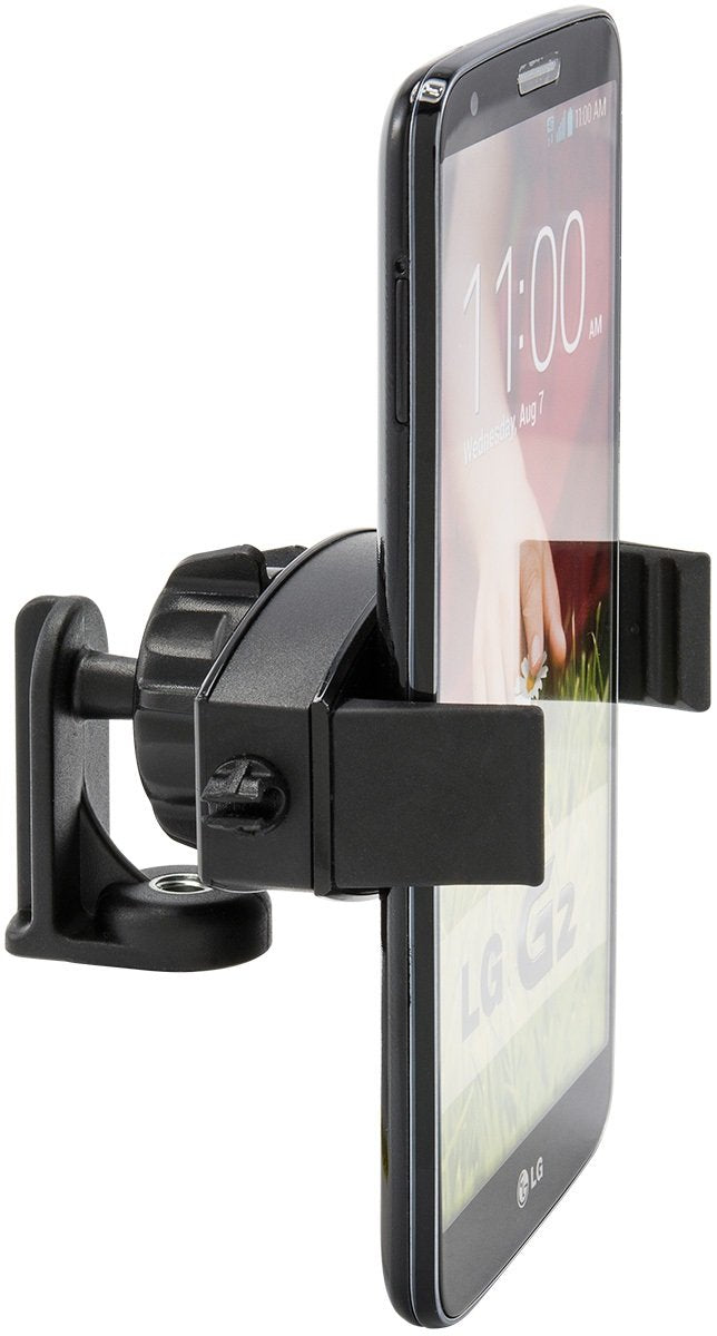 Arkon Tripod Adapter with Phone Holder for iPhone XS Max XS XR X 8 Galaxy S10 S9 Note 9 8 Retail Black