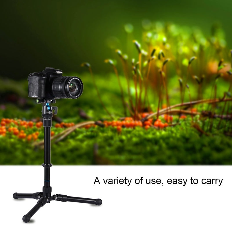 PULUZ Metal Handheld Adjustable 3/8" Size Tripod Mount Monopod Extension Rod for DSLR & SLR Cameras