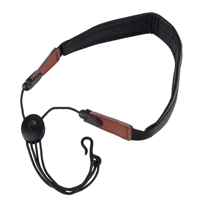 [AUSTRALIA] - Saxophone Strap Band Belt Soft PU Leather Neck Strap with Metal Hook for Saxophone Music Accessories Equipment 