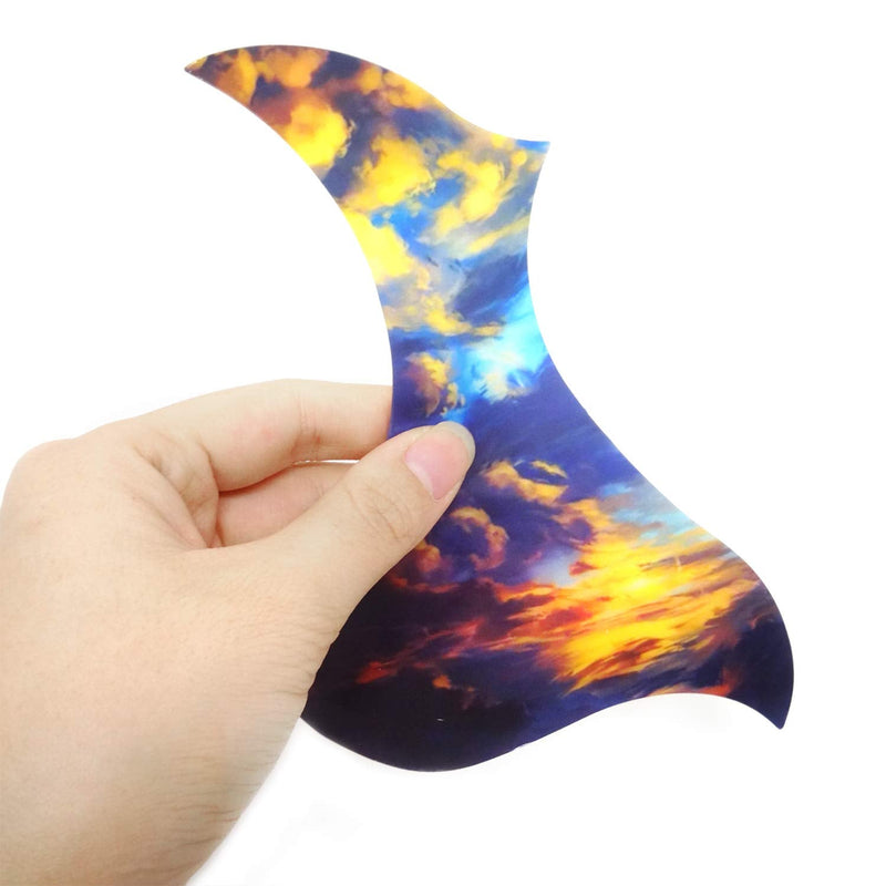 [AUSTRALIA] - Honbay 1PCS Self Adhesive Anti-Scratch Hummingbird and Water Shaped Acoustic Guitar Pickguard 