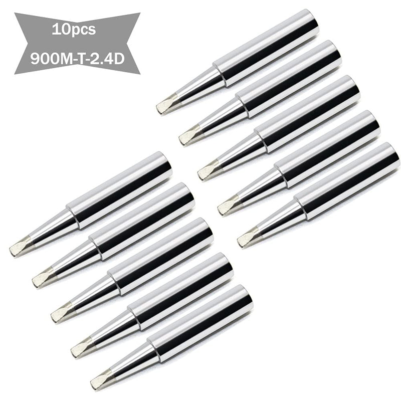 [AUSTRALIA] - Saipe 900M-T Soldering Iron Tips Solder Iron Replacement Tip Soldering Bits Compatible with Hakko, Radio Shack, Atten, Quick, Aoyue, Yihua, Vastar Soldering Station, Welding Equipment & Accessories 900M-T-2.4D 