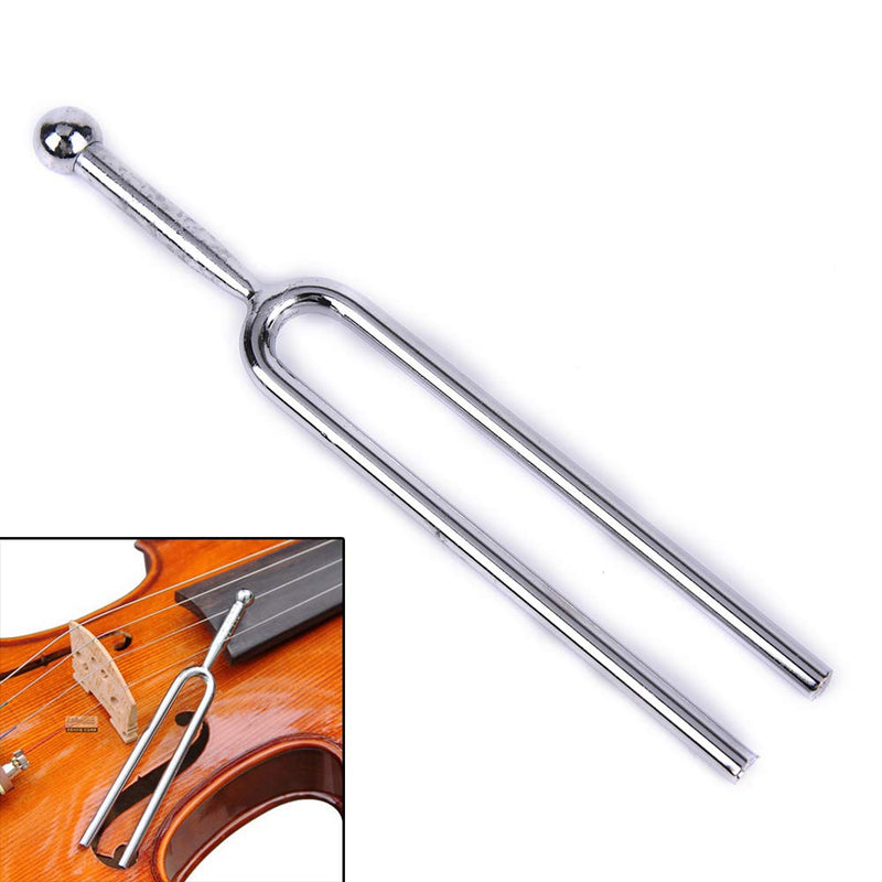 Toolso Classical 440Hz A Tone Stainless Tuning Fork Tunning Musical Instrument For Violin Guitar Piano Gift