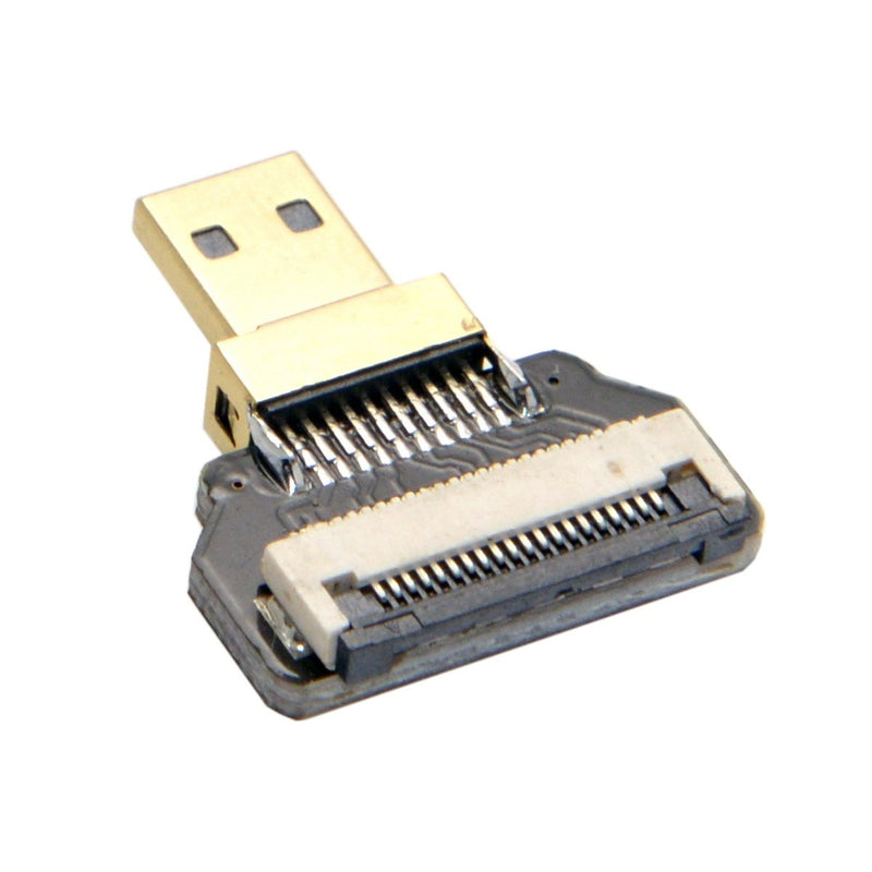 [AUSTRALIA] - CY CYFPV Micro HDMI Type D Male Connector Standard Straight for FPV HDTV Multicopter Aerial Photography Micro-HDMI Straight 