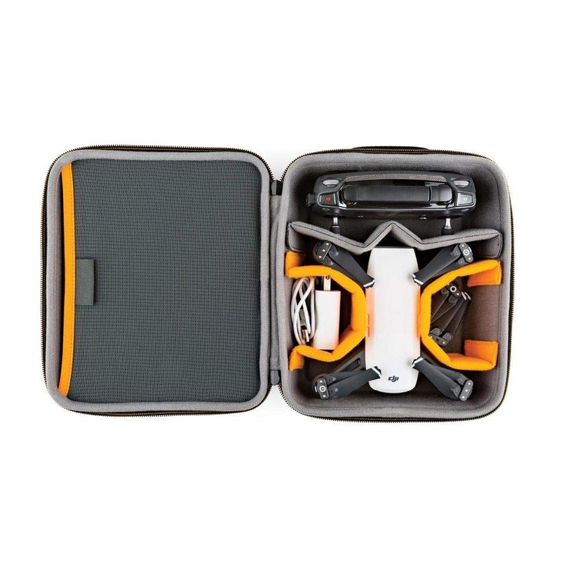 Lowepro Hardside CS 80 Case for Small Drone, Mirrorless Cameras, Larger Over-Ear Headphones, Black