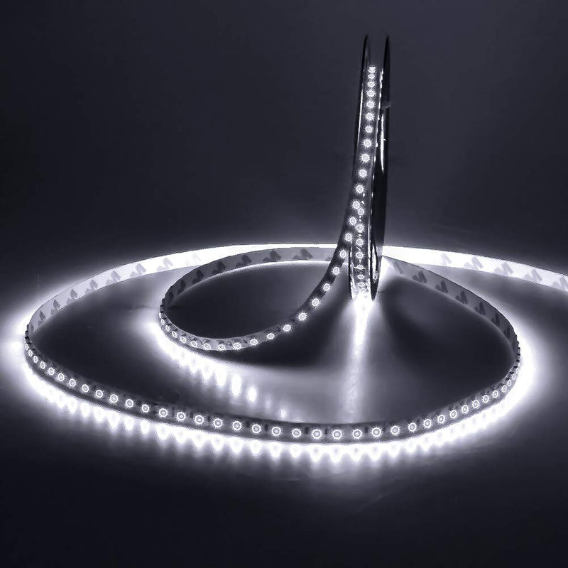 [AUSTRALIA] - FAVOLCANO LED Light Strip, Cool White Non-Waterproof LED Tape Light, SMD 3528, 600 LEDs 16.4 Feet（5M） LED Strip 120 LEDs/M Flexible Tape Lighting 