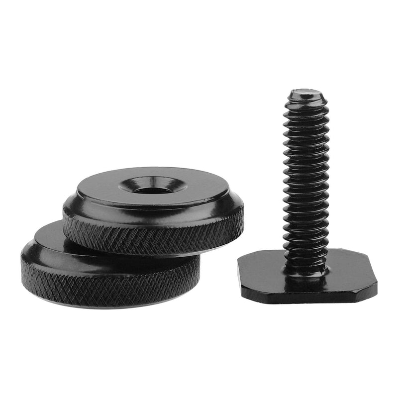 Camera Hot Shoe Mount to 1/4"-20 Tripod Screw Adapter,Flash Shoe Mount for DSLR Camera Rig (Pack of 4) Hot Shoe Mount 4Pack
