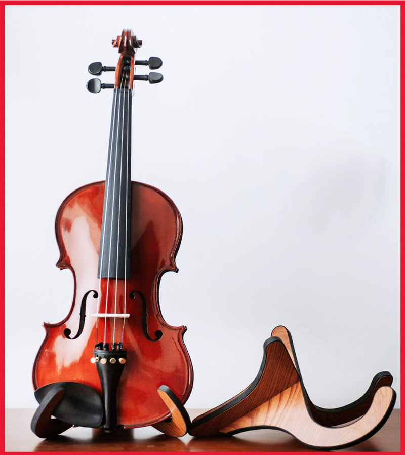 Ukulele Stand Instrument Stand Folding Portable Stand for Mandolins and Violins .(Wood Ukulele Stand)