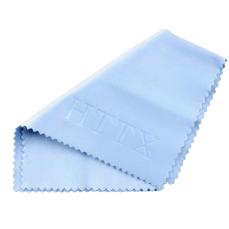 HTTX Microfiber Cleaning Cloths - For All LCD Screens, Tablets, Lenses, and Other Delicate Surfaces (8-Pack, 6x7")