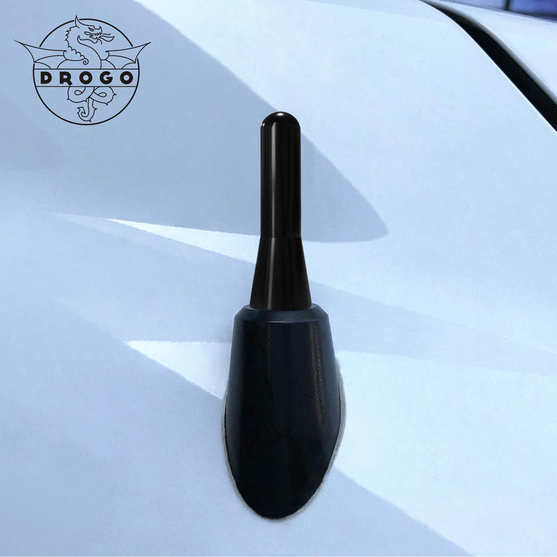 DROGO 2" StandX Replacement Antenna for Ford Focus 2000-2018 | FM/AM Reception Enhanced | Tough Material Creative Design - Stealth Black 2 INCH-StandX