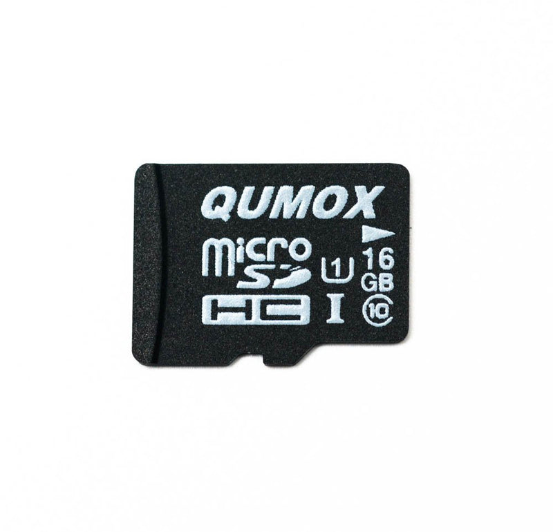 QUMOX 2X 16GB Micro SD Memory Card Class 10 UHS-I 16 GB HighSpeed Write Speed 12MB/S Read Speed Upto 70MB/S