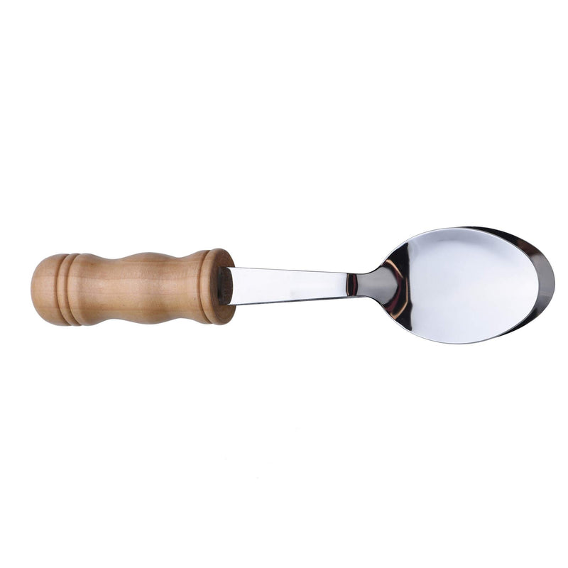 Musical Spoons Percussion Instrument with Wooden Handle, 8 Inch