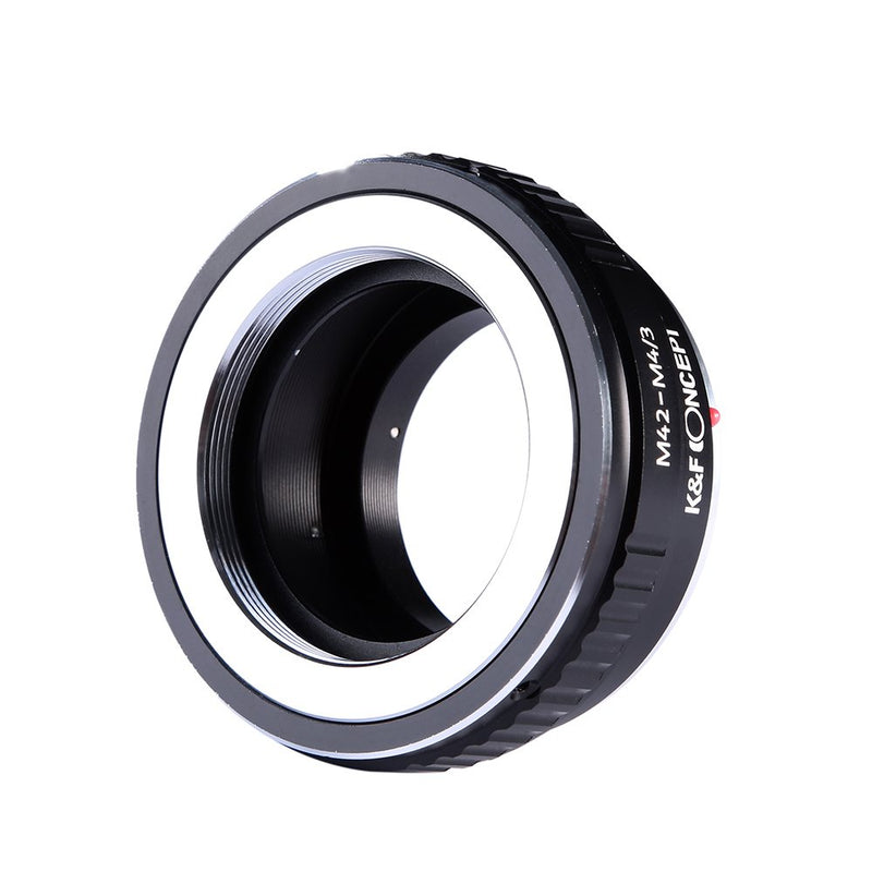 K&F Concept M42 Lens to Micro 4/3 Lens Adapter,M42 Screw Mount to Micro Four Thirds M43 MFT Fits for Olympus PE, Panasonic Lumix M42-M4/3