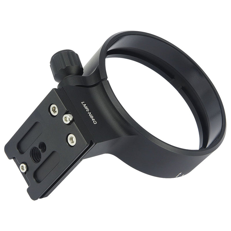 Haoge LMR-N84G Lens Collar Replacement Foot Tripod Mount Ring for Nikon AF-S AFS NIKKOR 80-400mm f/4.5-5.6G ED VR Lens Built-in Arca Type Quick Release Plate