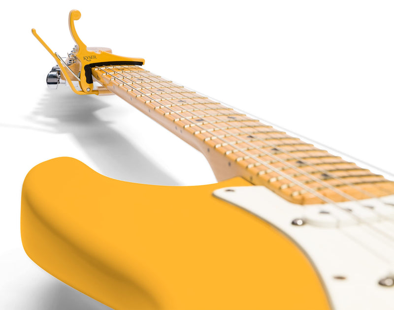 Fender X Kyser Quick-Change Electric Guitar Capo (Butterscotch Blonde) Butterscotch Blonde