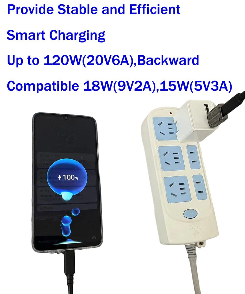 [AUSTRALIA] - Poihiom USB Male to C Female Adapter,3.2 USB A to Type C OTG Adapter,Up to 10Gbps Super Speed Data Sync & 120W Fast Charging Compatible with Laptop,PC,Charger,Power Bank,Quest Link (USB/M-C/F) USB/M-C/F 