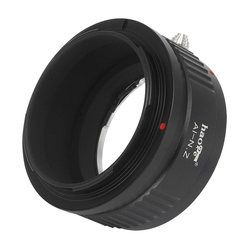 Haoge Manual Lens Mount Adapter for Nikon Nikkor F/AI/AIS/D Lens to Nikon Z Mount Mirrorless Camera Such as z6ii z7ii Z6 Z7