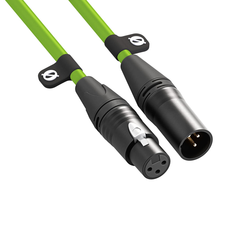 RØDE XLR-3 Premium XLR Cable (3m, Green) XLR3M-G