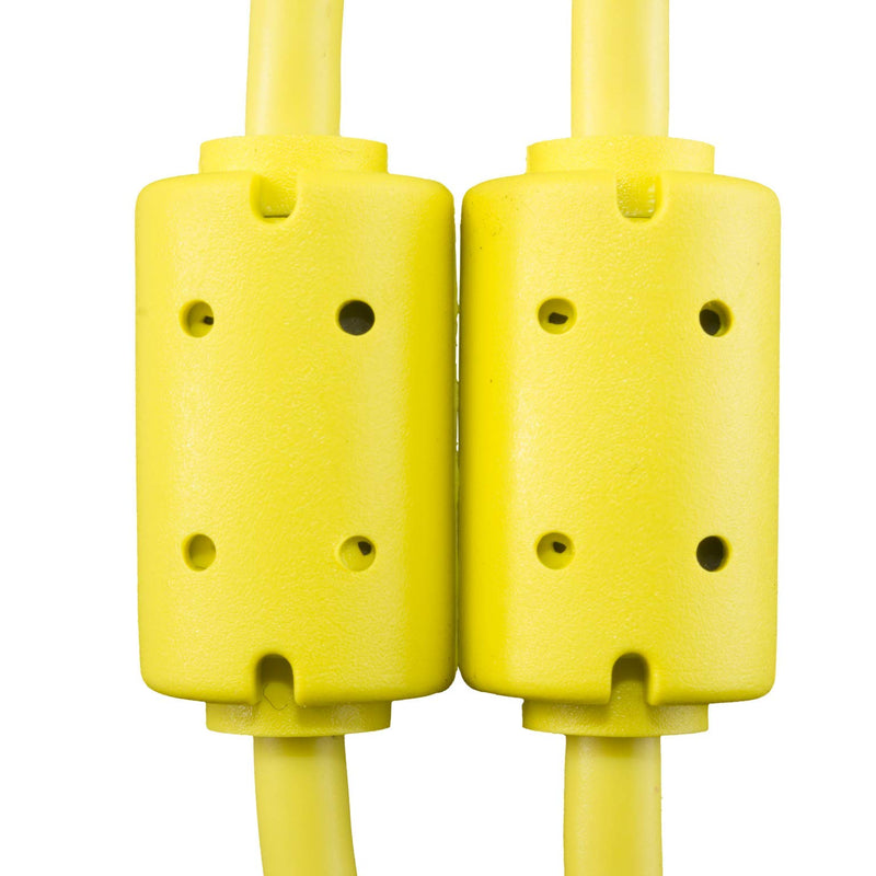 UDG U95005YL Cable USB 2.0 (A-B) - High-speed Audio Optimized USB 2.0 A-Male to B-Male cable, Yellow, 2M Angled