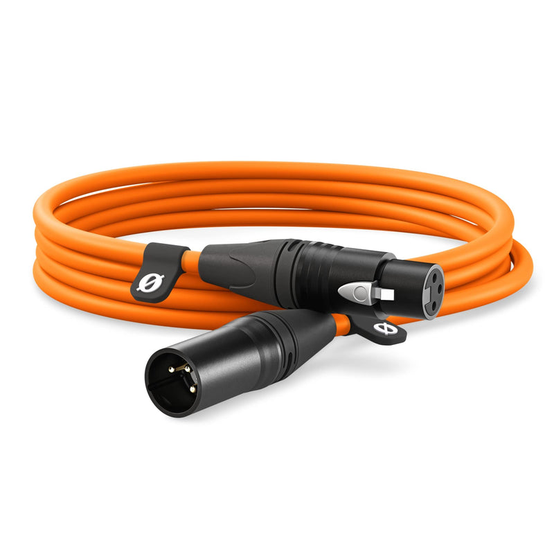 RØDE XLR-3 Premium XLR Cable (3m, Orange) XLR3M-O