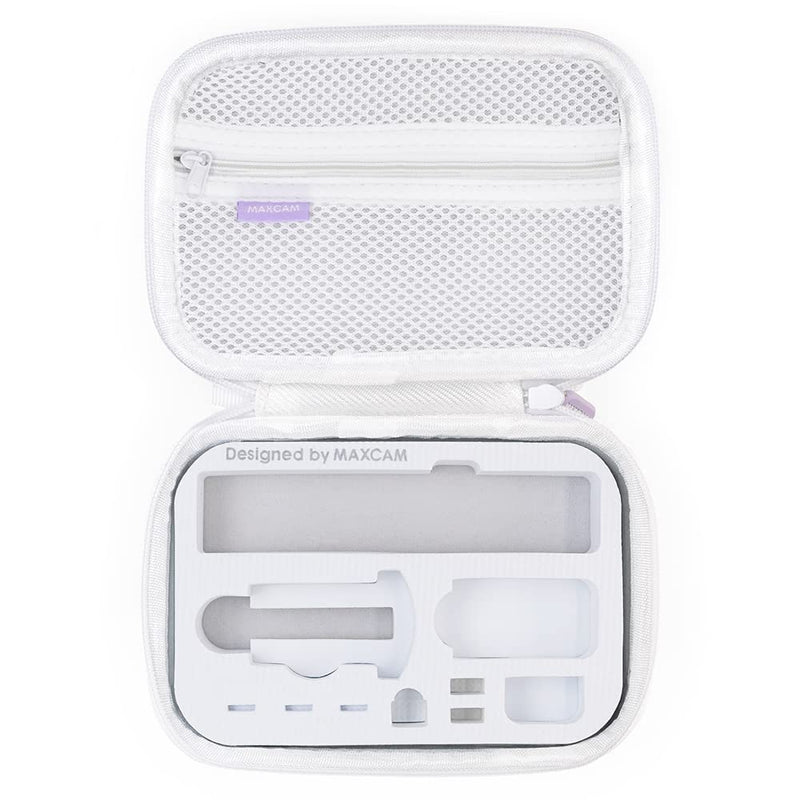 MAXCAM White Small Case Compatible with DJI Pocket 2 Creator Combo Small White