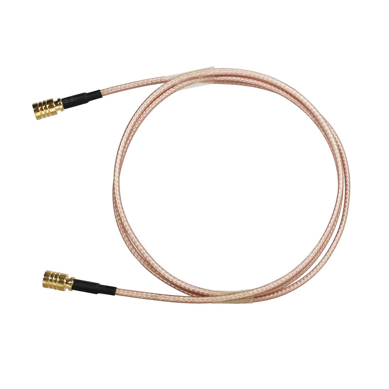 [AUSTRALIA] - Aoje-Link RF Coaxial Cable SMB Female to SMB Female RG316 Coax Cable Jumper for DIY Radio, 3G/4G/5G/LTE/Antenna, Audio and Video Signal Transmission, 1M 1Pcs 