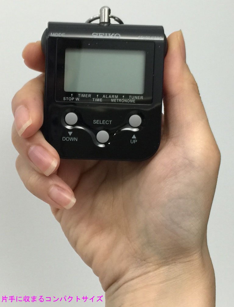 Seiko DM90B Compact Metronome, Black