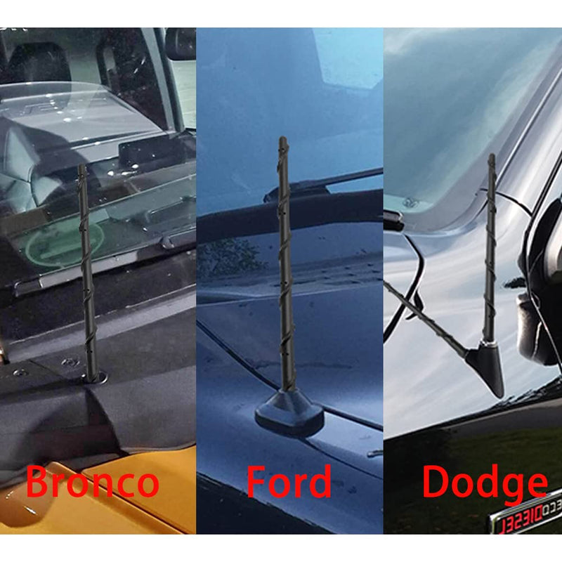 [AUSTRALIA] - KSaAuto Antenna for Dodge Ram 1500 2500 3500 2009-2023, Truck Dodge Ram 1500 Antenna Replacement, 13 Inch Stubby Dodge Ram Rebel TRX Car Antenna Upgrade for AM FM Radio Reception D odge Ram 1500 2500 3500 