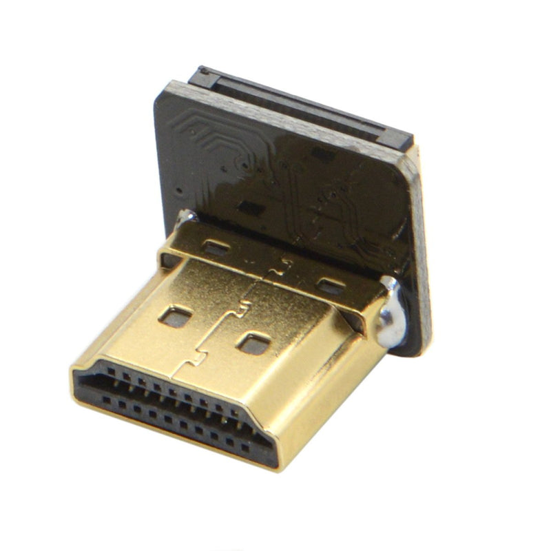 [AUSTRALIA] - CY CYFPV 90 Degree Down Angled HDMI Type A Male Connector for FPV HDTV Multicopter Aerial Photography Standard-HDMI Down-Angled 